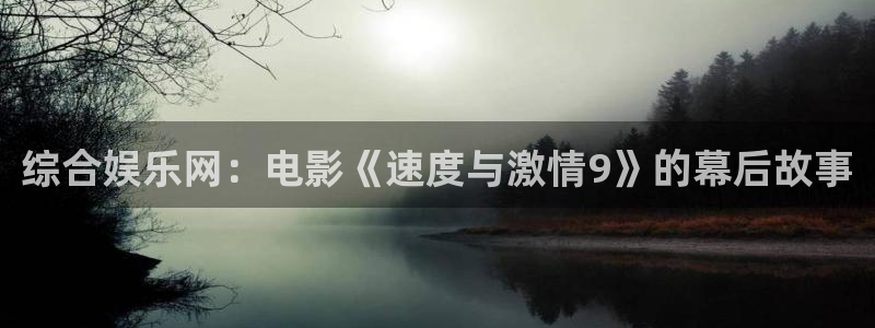 sbobet利记.com：综合娱乐网：电影《速度与激情9》的幕后故事